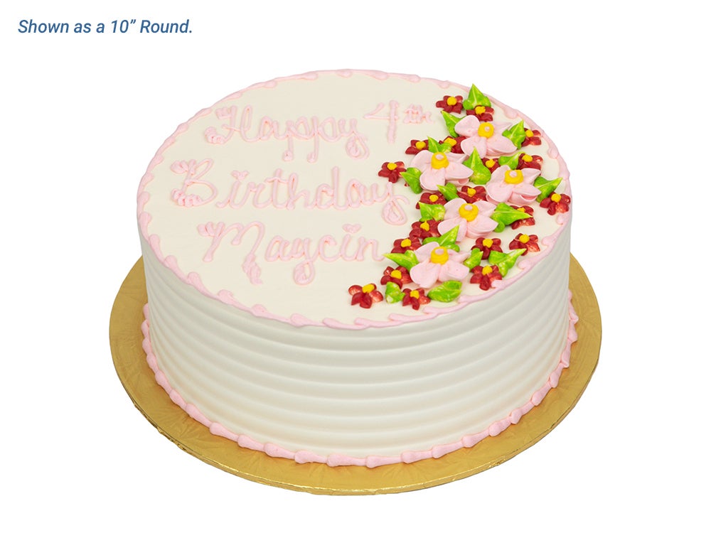 Decorated Torte – Round | Sweet Perfections Bake Shoppe