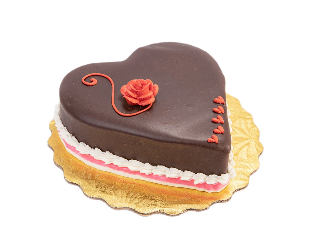 Valentine's Day Heart Cake | Hapa Bakery